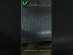 Kolay İnşaat Yapısı Yapısal ve kayma karşıtı Geomembrane Slop uygulaması için 1.0mm-2.5mm