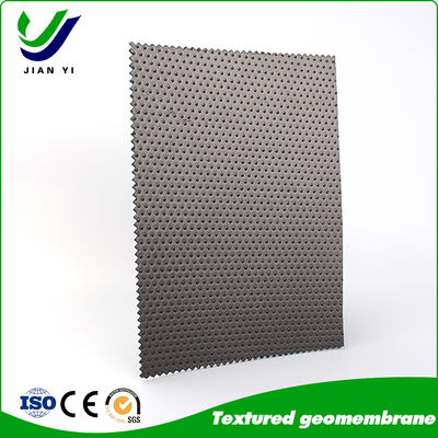 6-8m Geniş UV Dirençli Yüksek Sürtünme HDPE Teksturlu Geomembran Liner, Eğim ve Sızıntı Karşıtı Projeler için