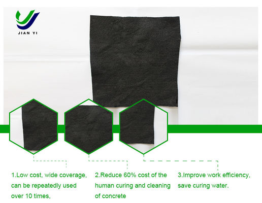 Özel Geo Drainage Kumaş 100gm Precast Beton Sertleştirme için