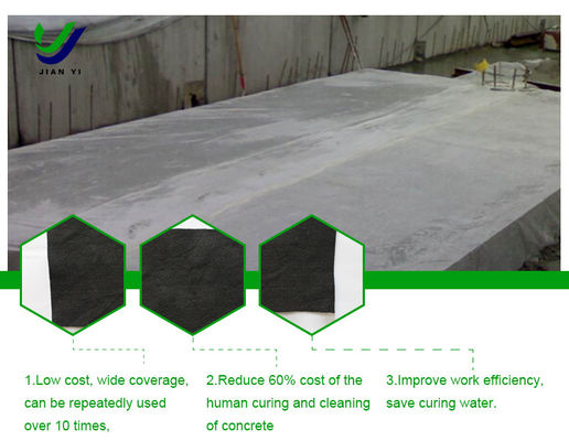 Özel Geo Drainage Kumaş 100gm Precast Beton Sertleştirme için