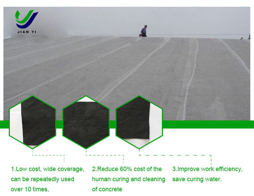Özel Geo Drainage Kumaş 100gm Precast Beton Sertleştirme için