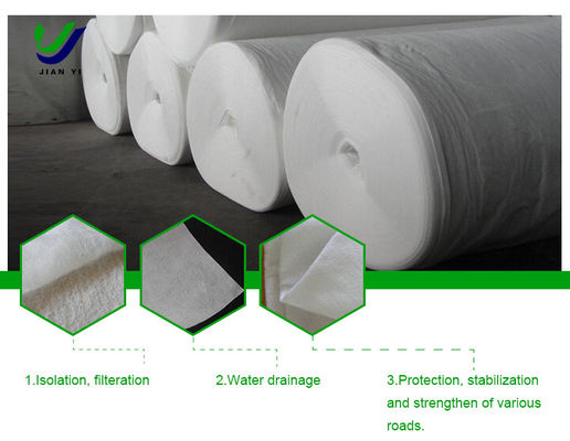 8-10kN/m Çözemeler Geotextile Filtre Kumaşı Yol Bakımı İçin