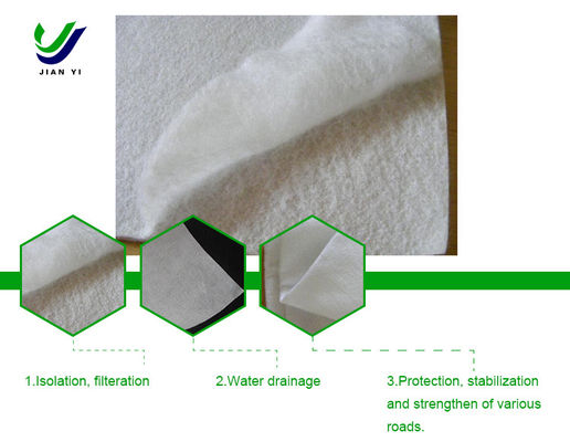 8-10kN/m Çözemeler Geotextile Filtre Kumaşı Yol Bakımı İçin