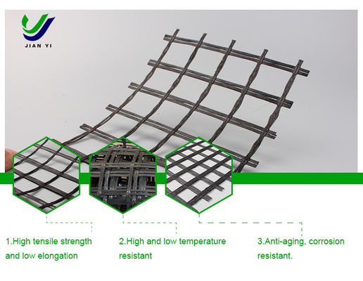 Yaşlanma Karşıtı Cam Elyaf Geogrid Asfalt karışımının yük taşıma kapasitesini artırır