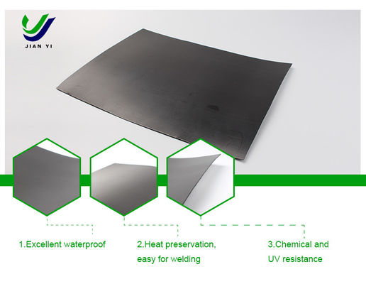 Çöplük HDPE Geomembrane 1.5 mm Sızıntılara Karşı Uygulamalar için