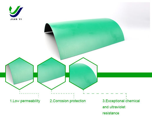 Yüksek geçirmezlik HDPE Yumuşak Geomembran Kirlenmeye Dirençli Çöplükler