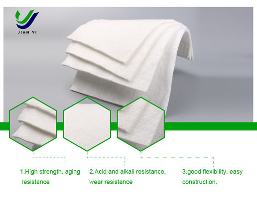 Devamlı Filament Geotextile Yüksek Güçlü Filtrasyon ve Ayrım Kumaşı