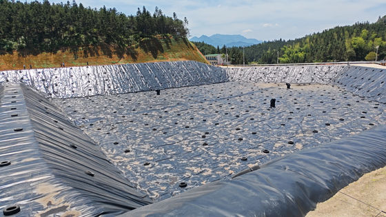Yüksek Nitelikli Polietilen Yumuşak Geomembran Kimyasal Direnci İçin Mükemmel Çözüm