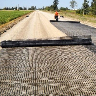 Büyük Havaalanları ve Otoparklar için Biyasal Plastik Geogrid