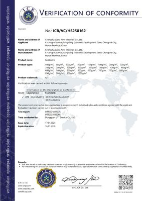 100g-800g/M2 Yüksek Su geçirgenliği ile Temel Elyaf Jeotekstil Kanal filtrasyonu Projenin kalitesini arttırmak ve inşaat maliyetlerini azaltmak