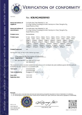 Kolay İnşaat Yapısı Yapısal ve kayma karşıtı Geomembrane Slop uygulaması için 1.0mm-2.5mm