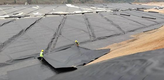 Mükemmel Kimyasal Direnci HDPE Tailings Yönetimi için Yumuşak Geomembran