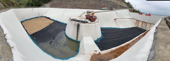 Duman gazı temizleme kalıntıları için dokunulmamış uzun filamentli jeotekstil Depolama projeleri 100-800g/m2
