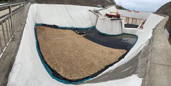 Çevresel Projeler için Yüksek Su Geçirgenliğine ve Mükemmel Delinme Direncine Sahip ASTM Standart Staple Fiber Jeotekstil