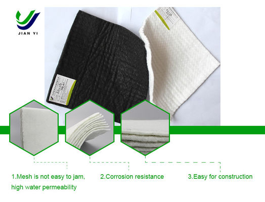 Güç Kıyı Mühendisliği için Geotekstil Fiber Geotextile 1m 6m Genişlik
