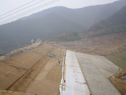 Güç Kıyı Mühendisliği için Geotekstil Fiber Geotextile 1m 6m Genişlik