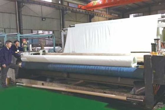 HDPE bileşik geomembranı 0.2 ~ 3mm Cofferdam İnşaatı için