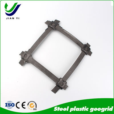 Siyah Çelik-Plastik Geogrid Güç Güçlendirme Çözümü