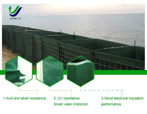 Polyester/Polypropylene Fiber EcoBags Erozyon Kontrolü Manzara Yapımı için Jeotekstil Çantaları