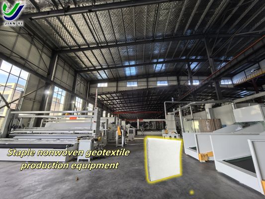 Çevresel Projeler için Yüksek Su Geçirgenliğine ve Mükemmel Delinme Direncine Sahip ASTM Standart Staple Fiber Jeotekstil