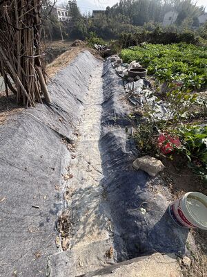 Otoyol ve Demiryolu Mühendisliği için Esnek Jeotekstil Alt Katmanlı Yüksek Mukavemetli Fiber Takviyeli Çimento Örtüsü - 4m Genişlik